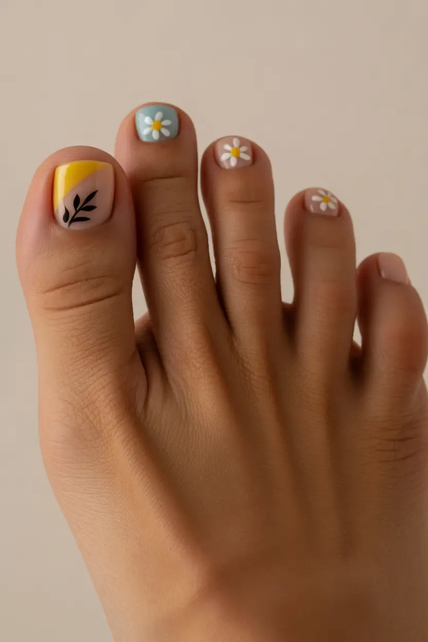 Fall Toe Nail+Whimsy Meets Soft Neutrals: Fall’s Artsy Mood Board