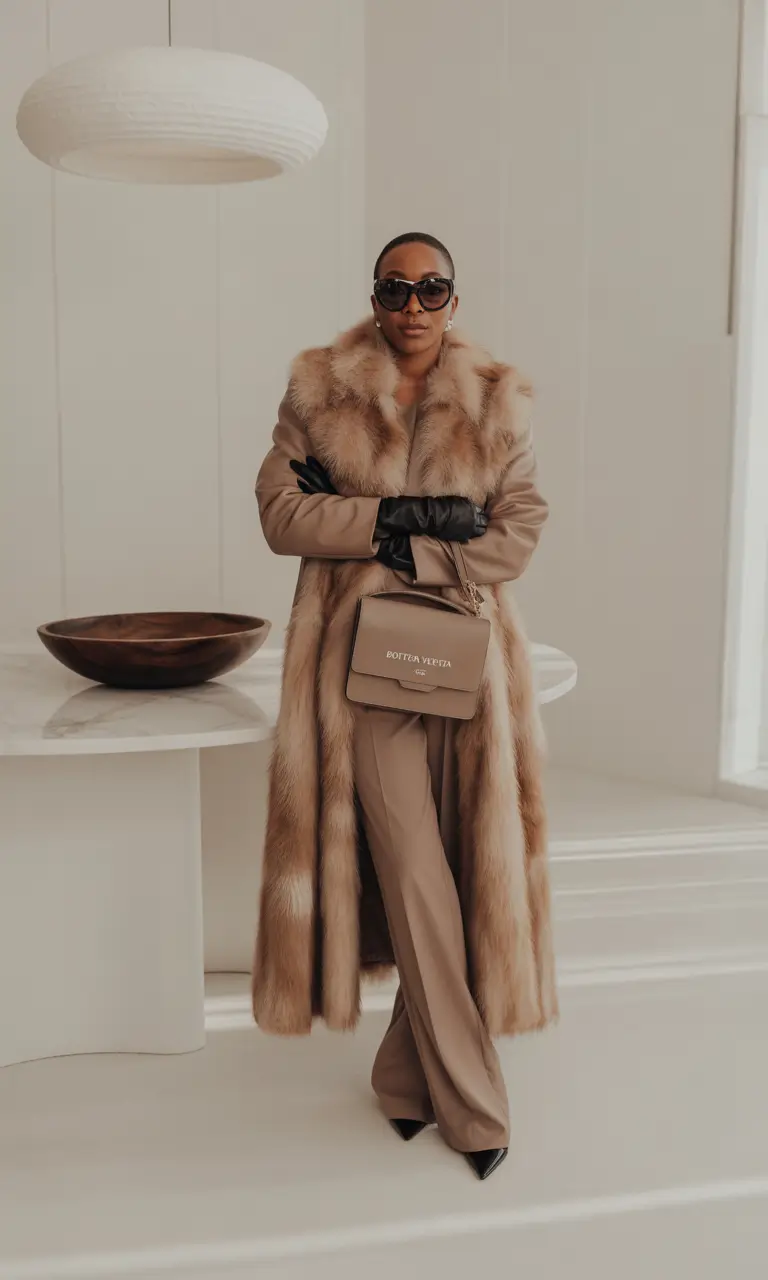 October outfits 2025 Luxury Neutrals with Seasonal Drama