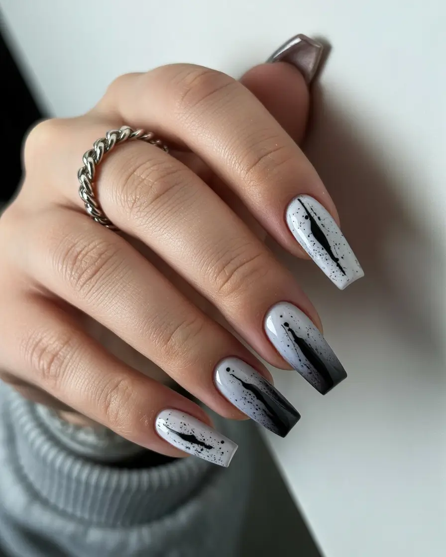 fall-coffin-nail-Charcoal-Melt