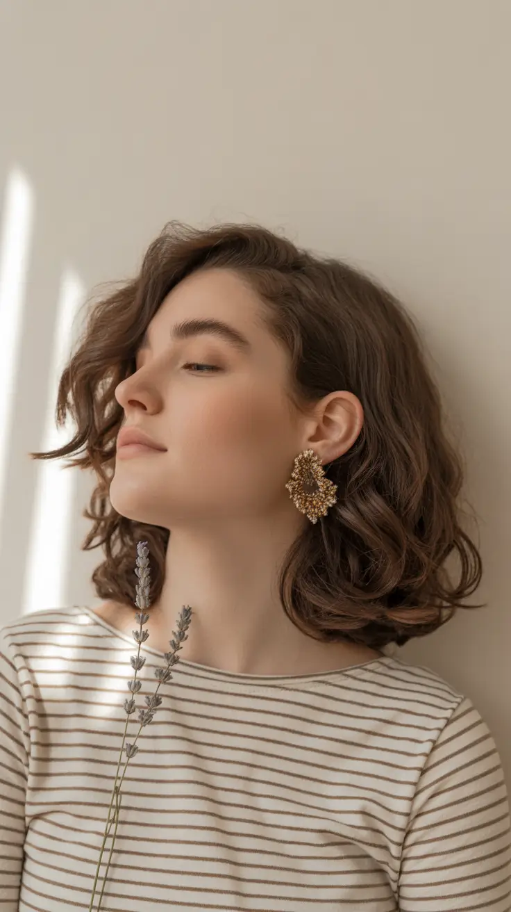 fall and winter haircuts 2025 Romantic Rounded Lob