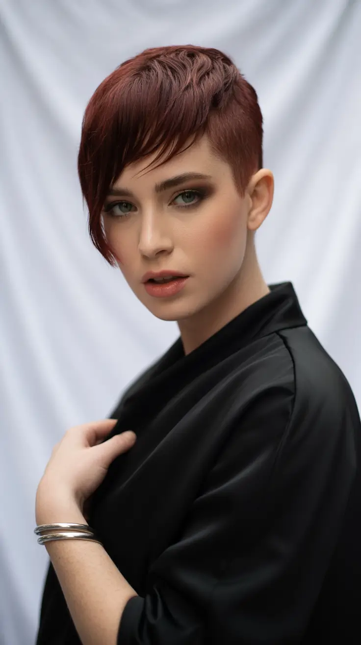 winter haircuts and colors 2025-2026 Pixie Cut