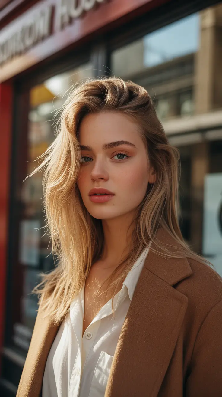 winter haircuts and colors 2025-2026 Soft Long Layers With Natural Blonde