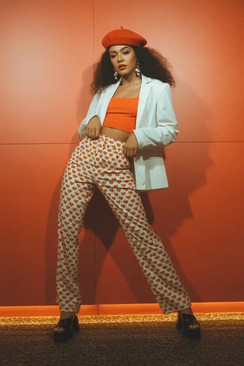 winter outfits blackgirl 2025-2026 Retro Maximalist Romance