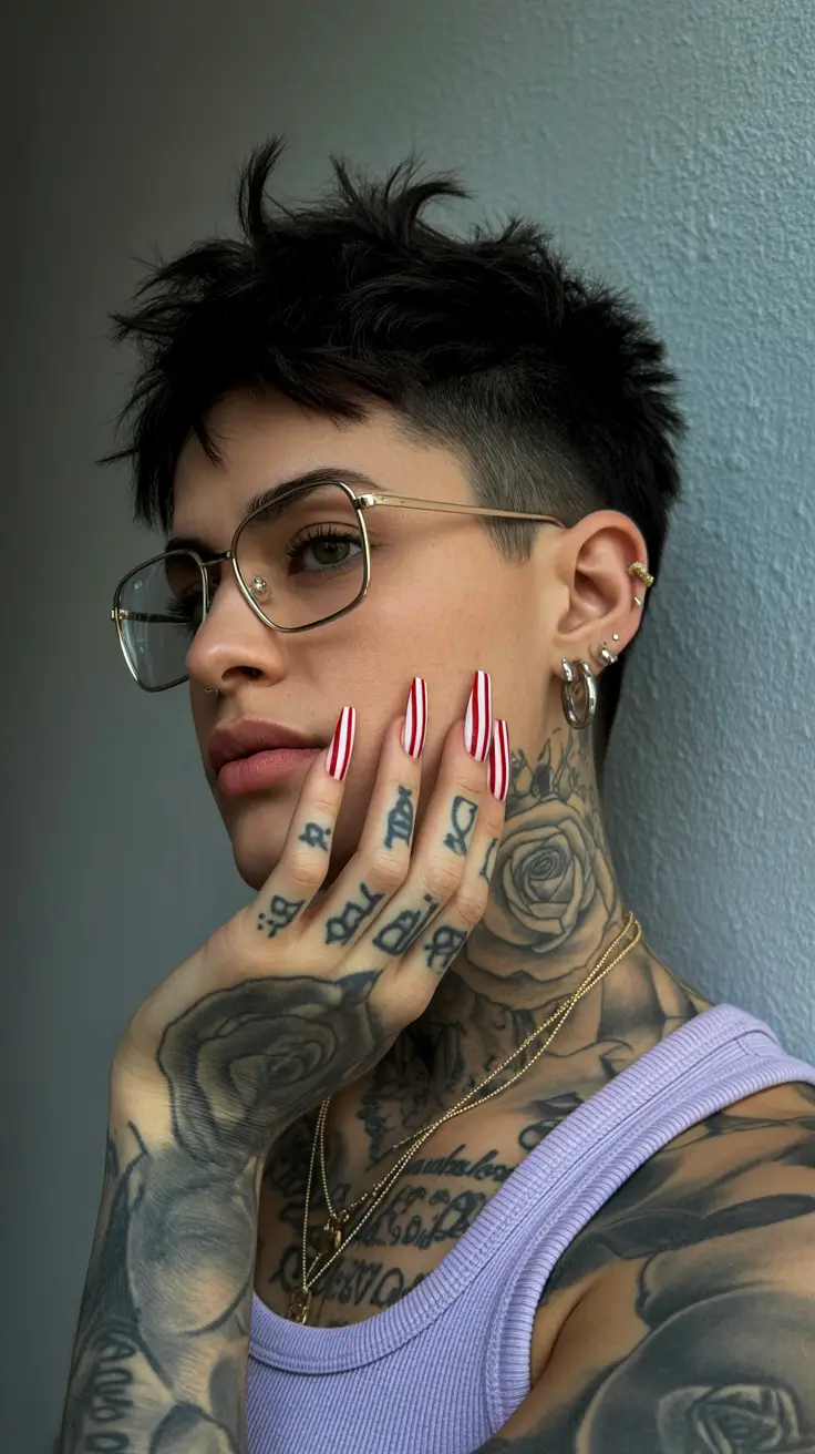 winter pixie haircuts 2025-2026 Grunge Undercut Pixie