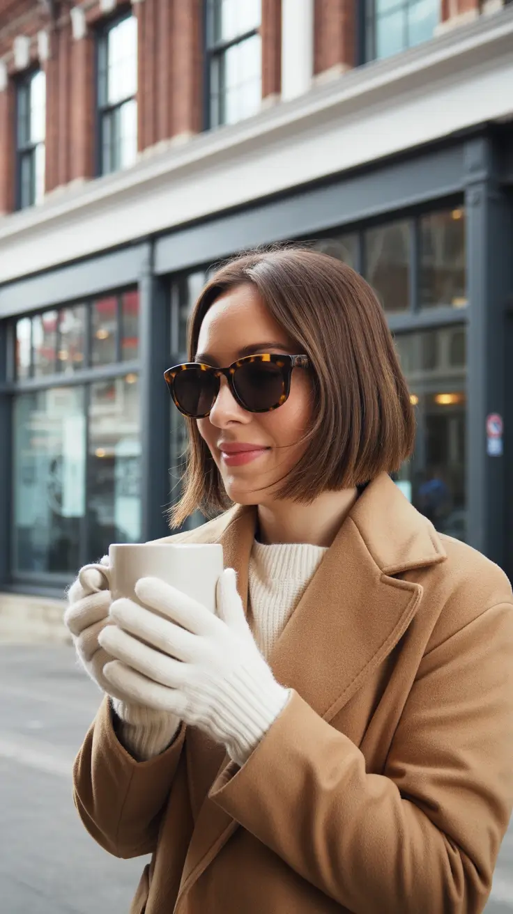 cute winter haircuts 2025-2026 Chic Winter Bob