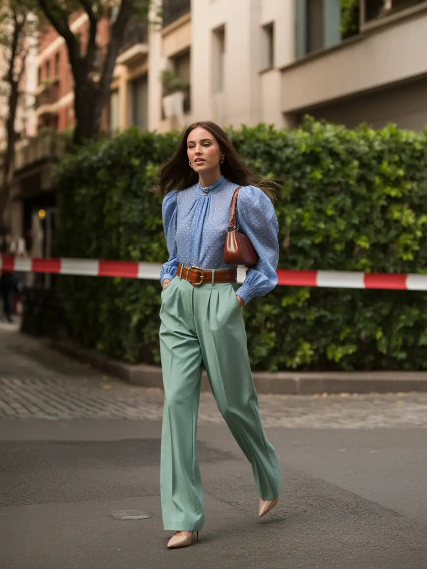 early winter outfits 2025 Parisian Smart with a Hint of Retro