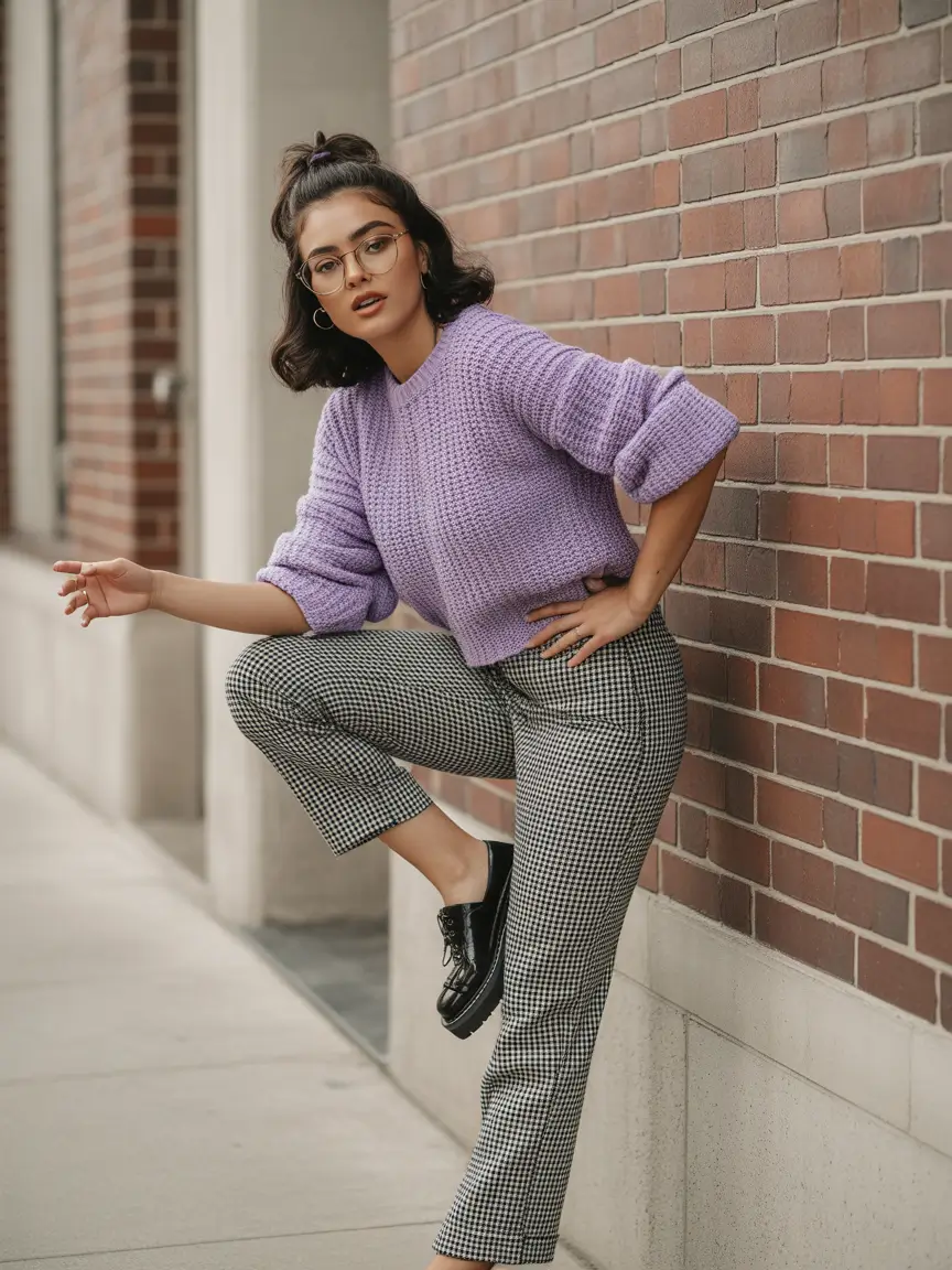 early winter outfits 2025 Checkmate for Transitional Days