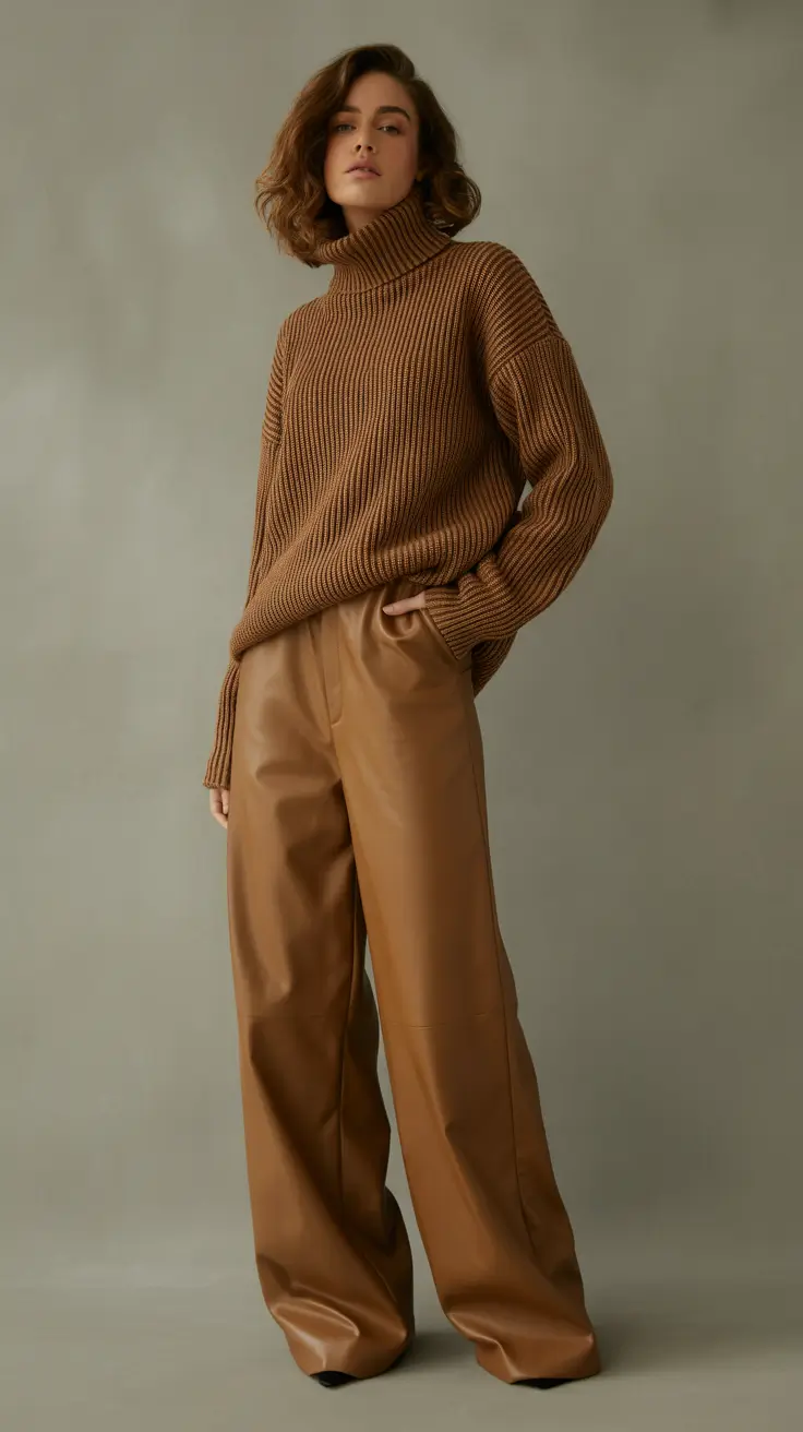 classy winter outfits 2025-2026 Earthy Minimalism