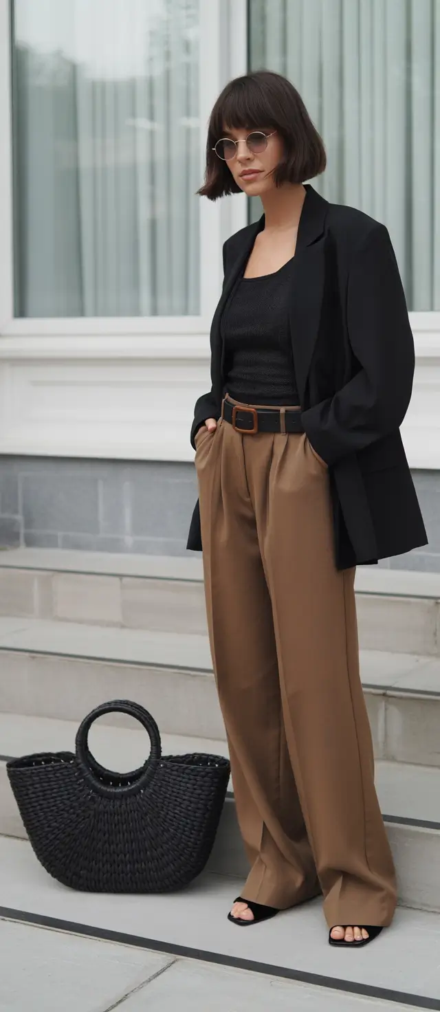 fall winter outfits 2025 Soft Power in Structured Neutrals