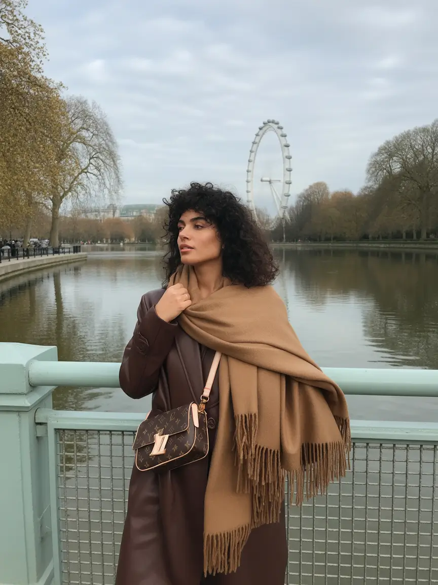 fall winter outfits 2025 Cocoa-Covered Minimalism