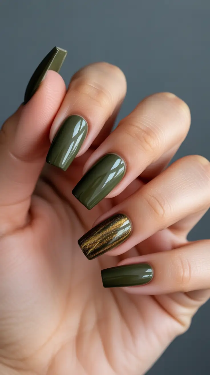 olive-nails-Modern-Olive