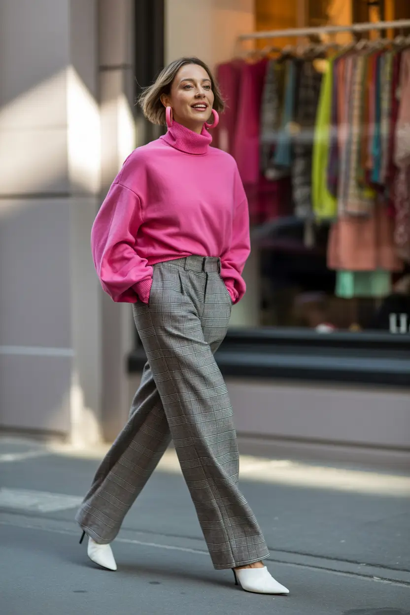 winter-outfits-aesthetic-2025-2026-Corporate-Cool-With-a-Hot-Pink-Twist
