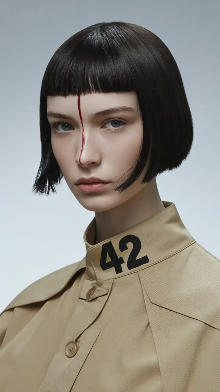 short winter haircuts 2025-2026 Avant-Garde Micro Bob