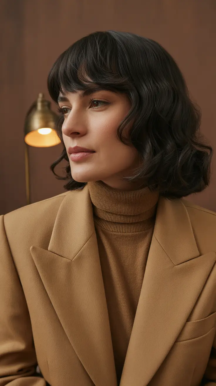 short winter haircuts 2025-2026 Soft Retro Waves