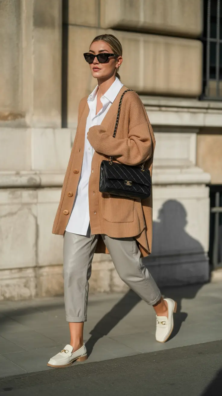 winter-office-outfits-2025-2026-Laid-back-Luxe-in-Warm-Tones