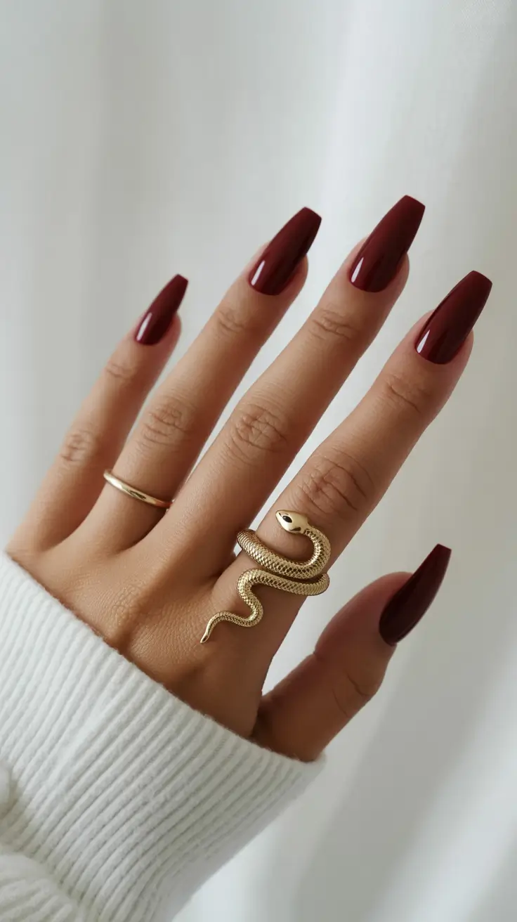 Fall-Winter-Nails-Classic-Burgundy-Confidence