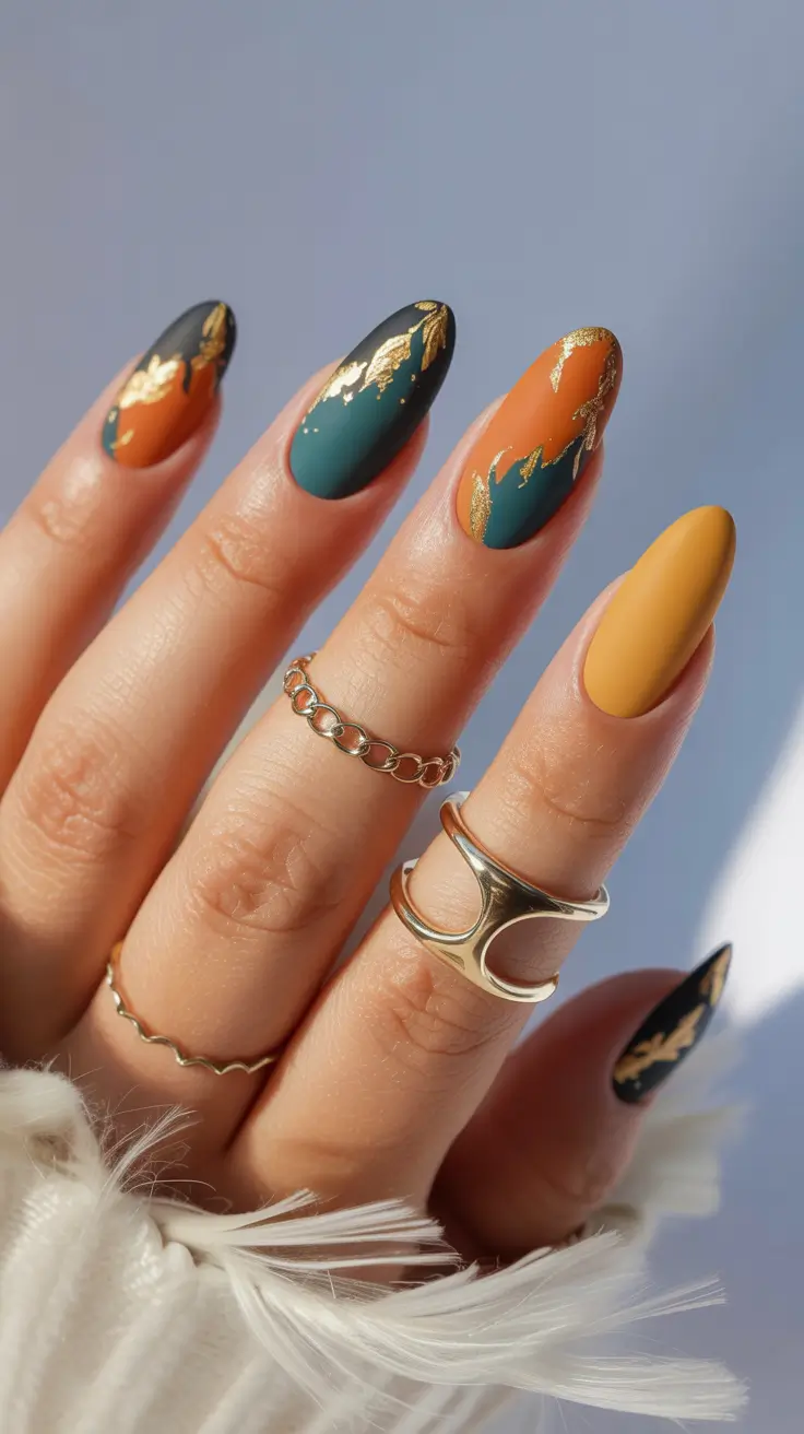 fall-winter-nails-2025-2026-Abstract-Fall-Artisan-Touch