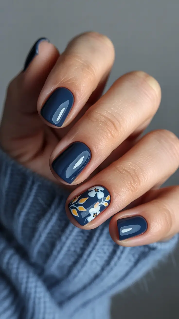 fall-winter-nails-2025-2026-Dusty-Blue-Floral-Charm