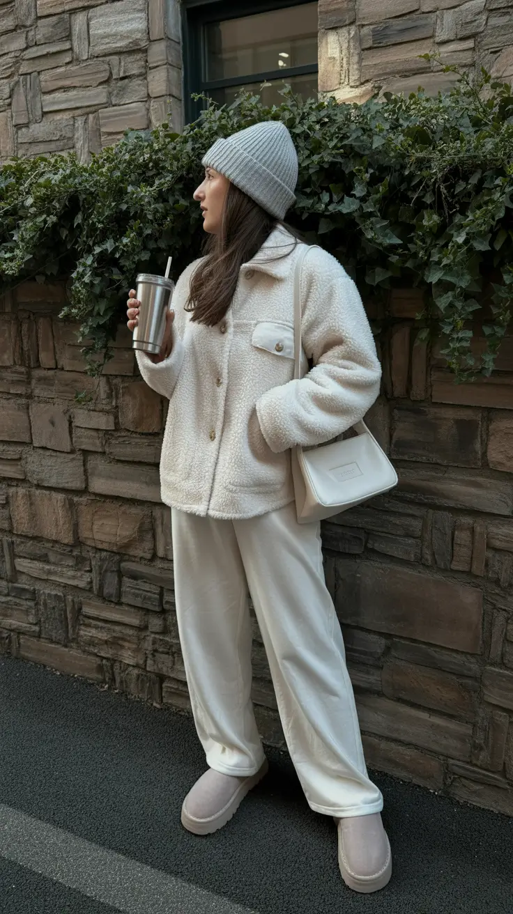 winter fashion outfits 2025-2026 Ivory Dream in Full Texture