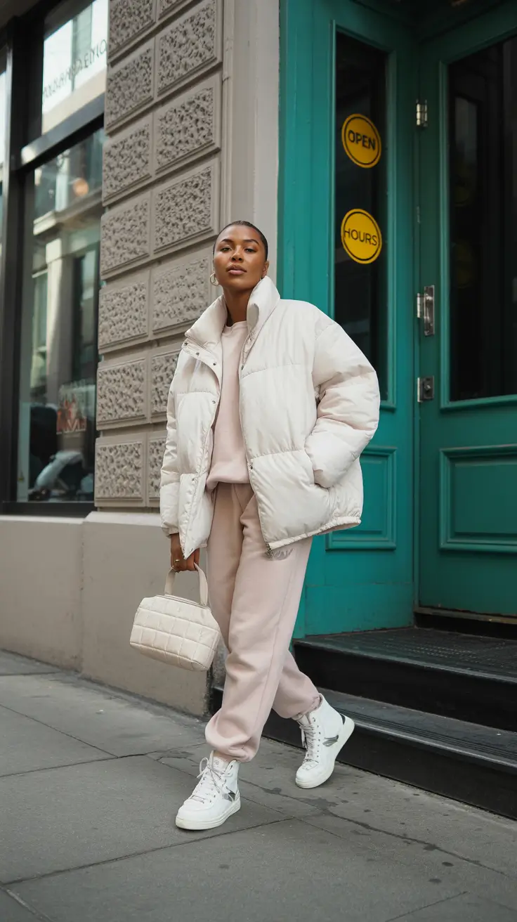 winter fashion outfits 2025-2026 Minimalist Monochrome with Big Impact