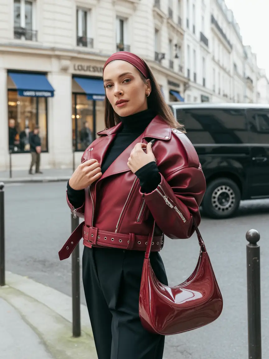 trendy winter outfits 2025/2026 Parisian Redefined: Edgy Meets Retro