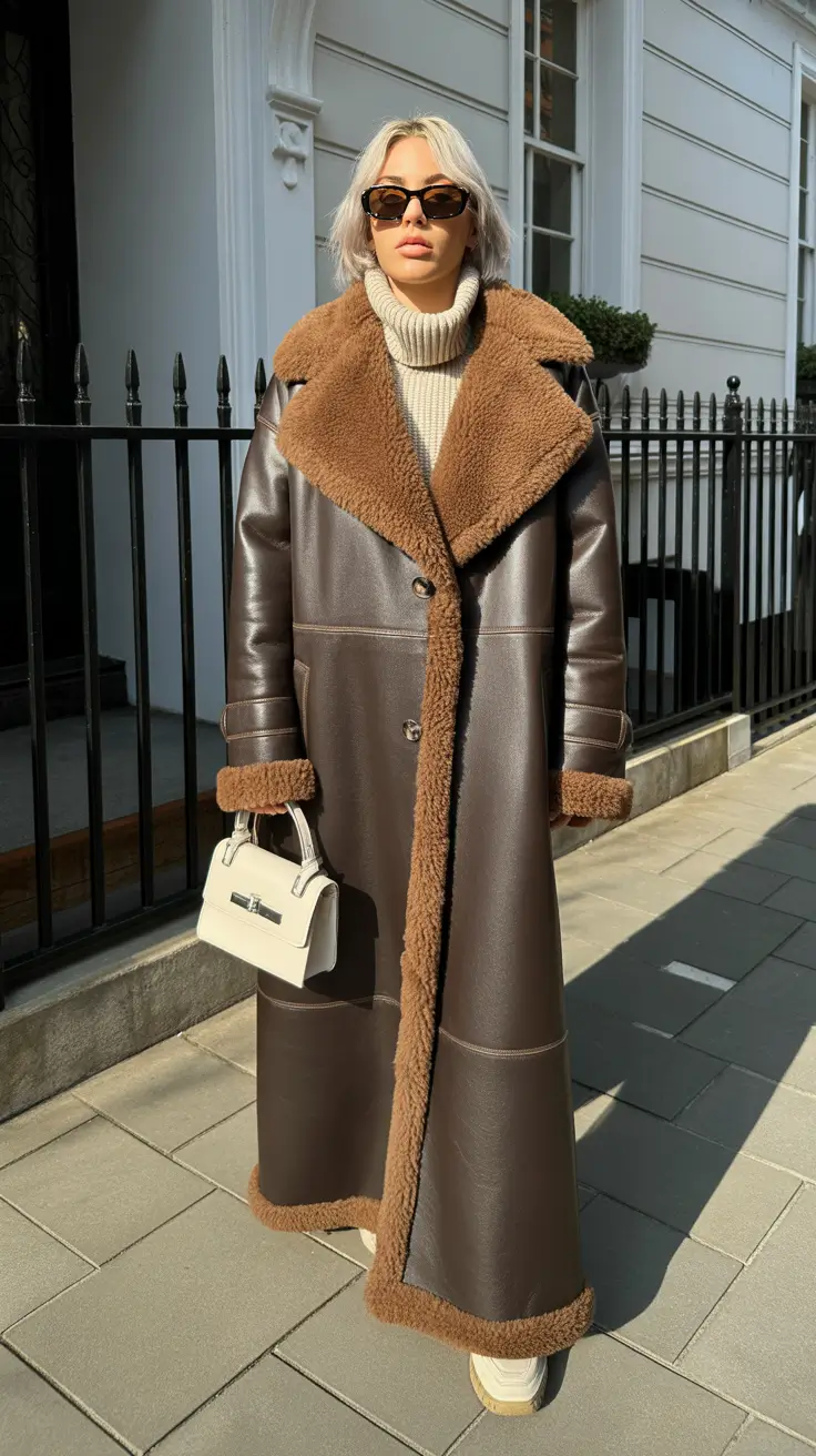 winter capsule wardrobe 2025-2026 City-Chic Shearling