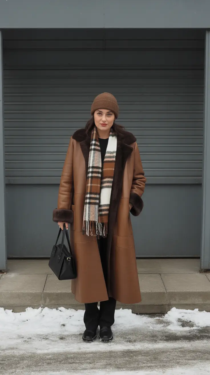 winter capsule wardrobe 2025-2026 Classic Warmth with a Twist