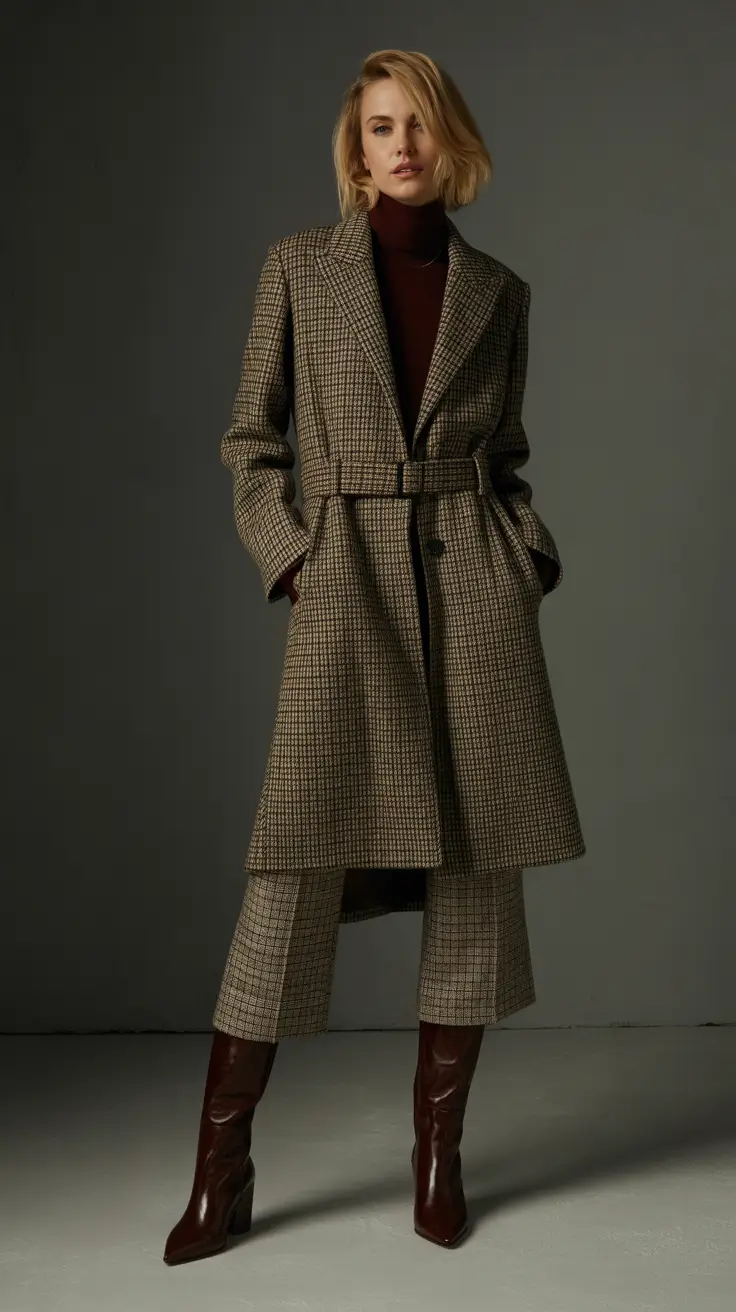 winter capsule wardrobe 2025-2026 Heritage Patterns Reimagined