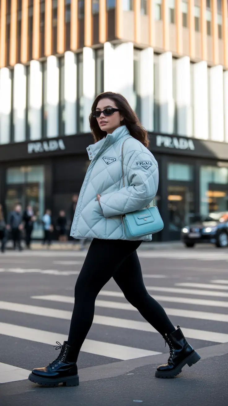 curvy winter outfits 2025-2026 Powder Blue Power Moves