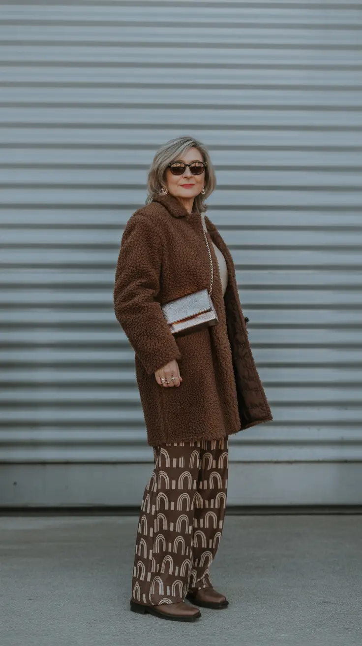 winter fashion inspo 2025 Cocoa Dreams & Retro Arches