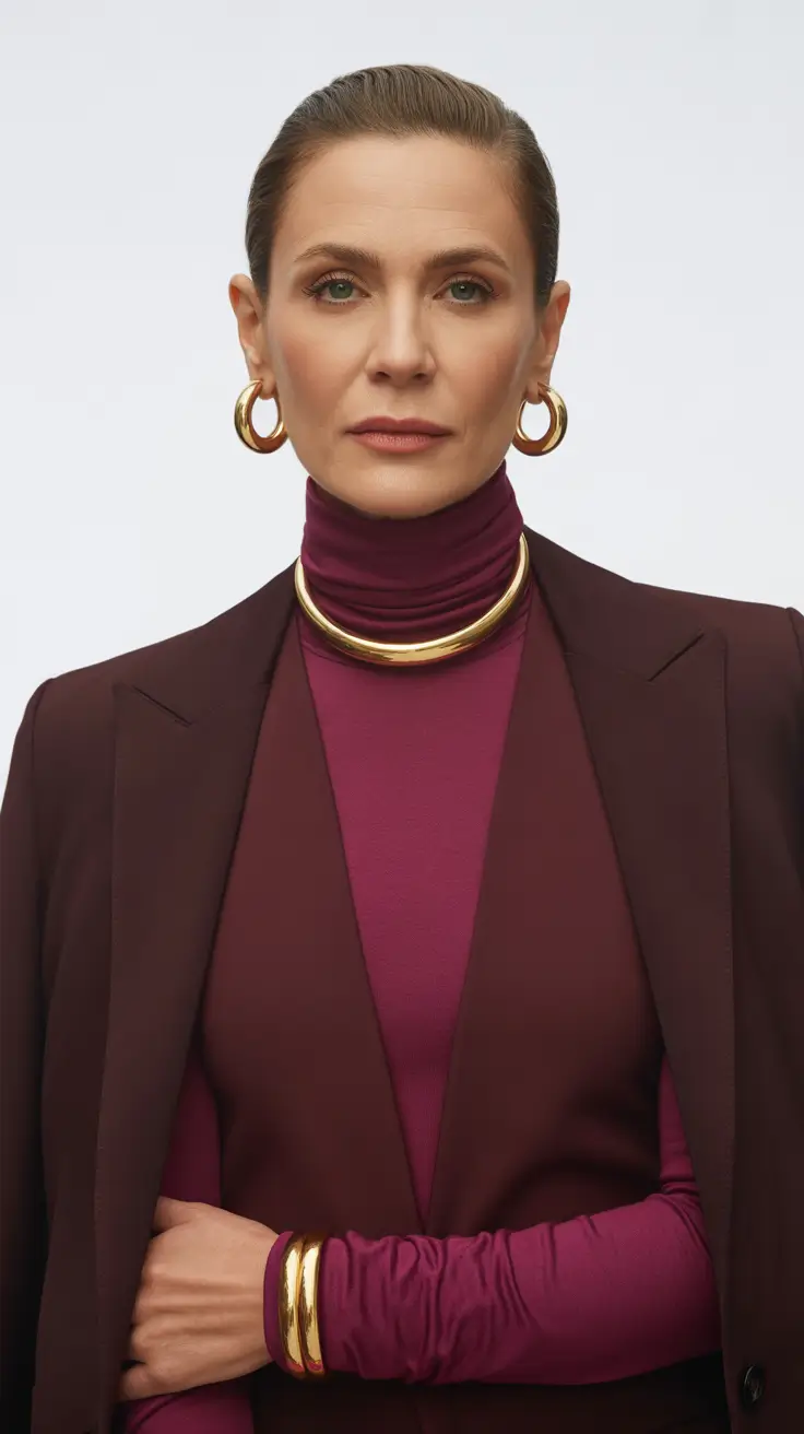 winter hairstyles and color for women over 60 2025-2026 Polished Chic Updo