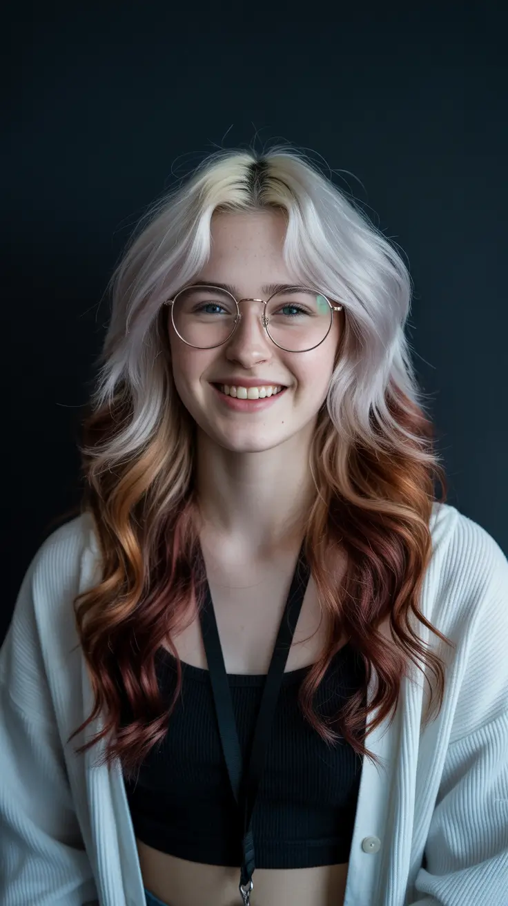 winter hair colors 2025-2026 Multi-Toned Winter Blend