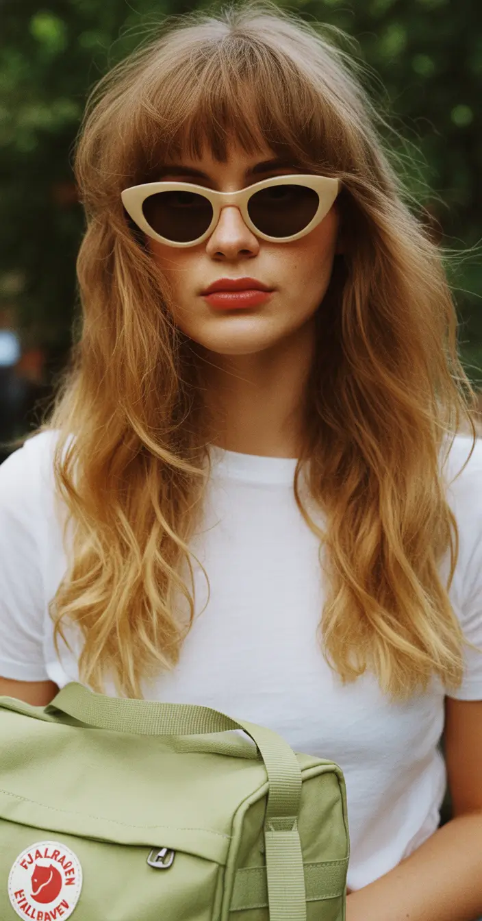 winter haircuts 2025-2026 Effortless Long Waves With Full Fringe