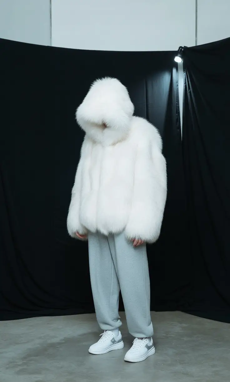 winter outfits 2025-2026 Artic Absurdism with a Fashion Twist