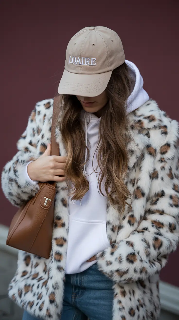 winter outfits 2025-2026 Playful Street Wild in Cozy Layers