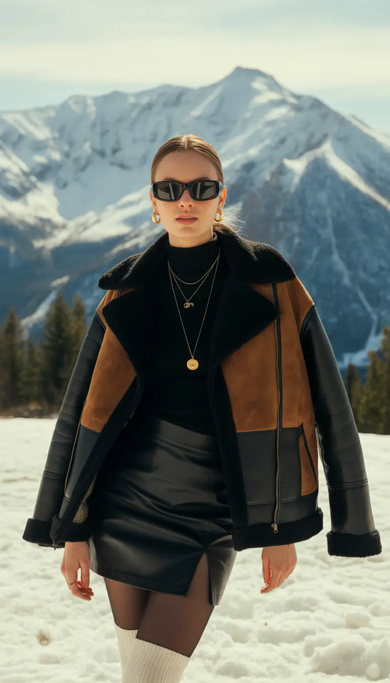 winter outfits inspiration 2025 Snow Queen With an Edge