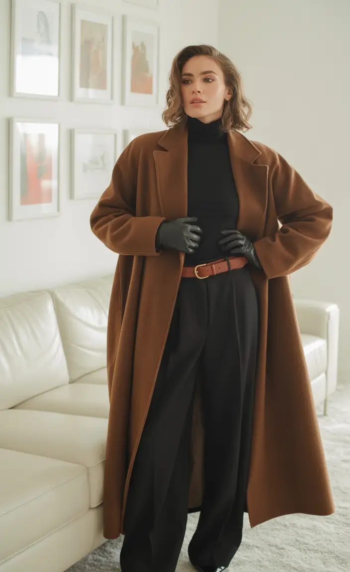 winter outfits inspiration 2025 Tailored Grandeur With a Hint of Old-Money Ease