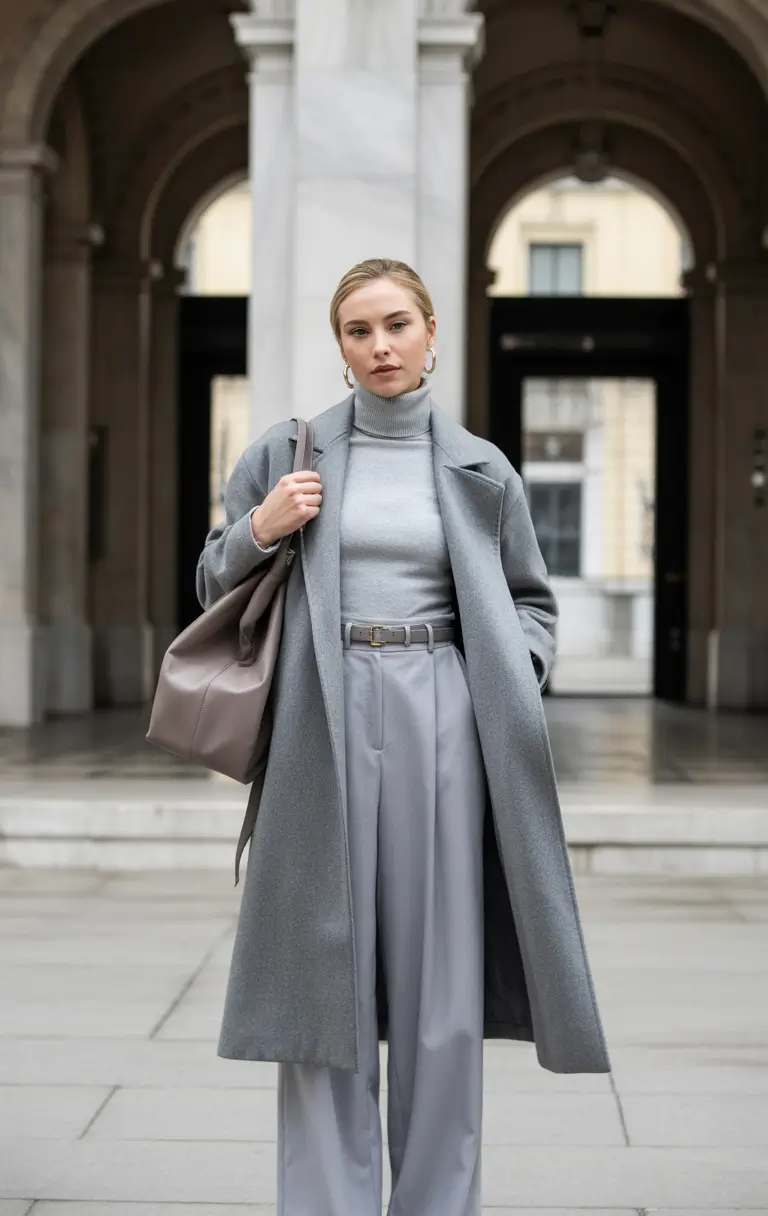 winter outfits inspiration 2025 Fifty Shades of Elegant Grey
