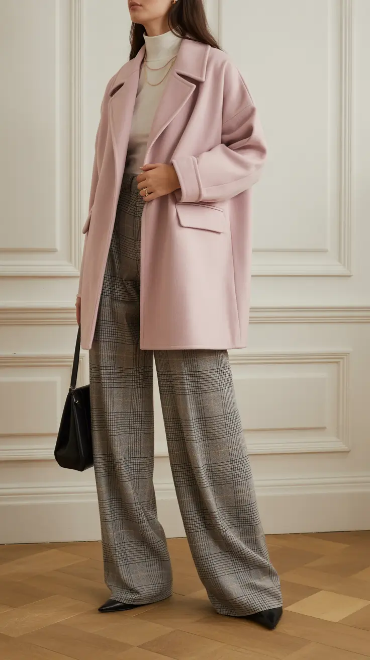 winter work outfits 2025-2026 Pastel Confidence