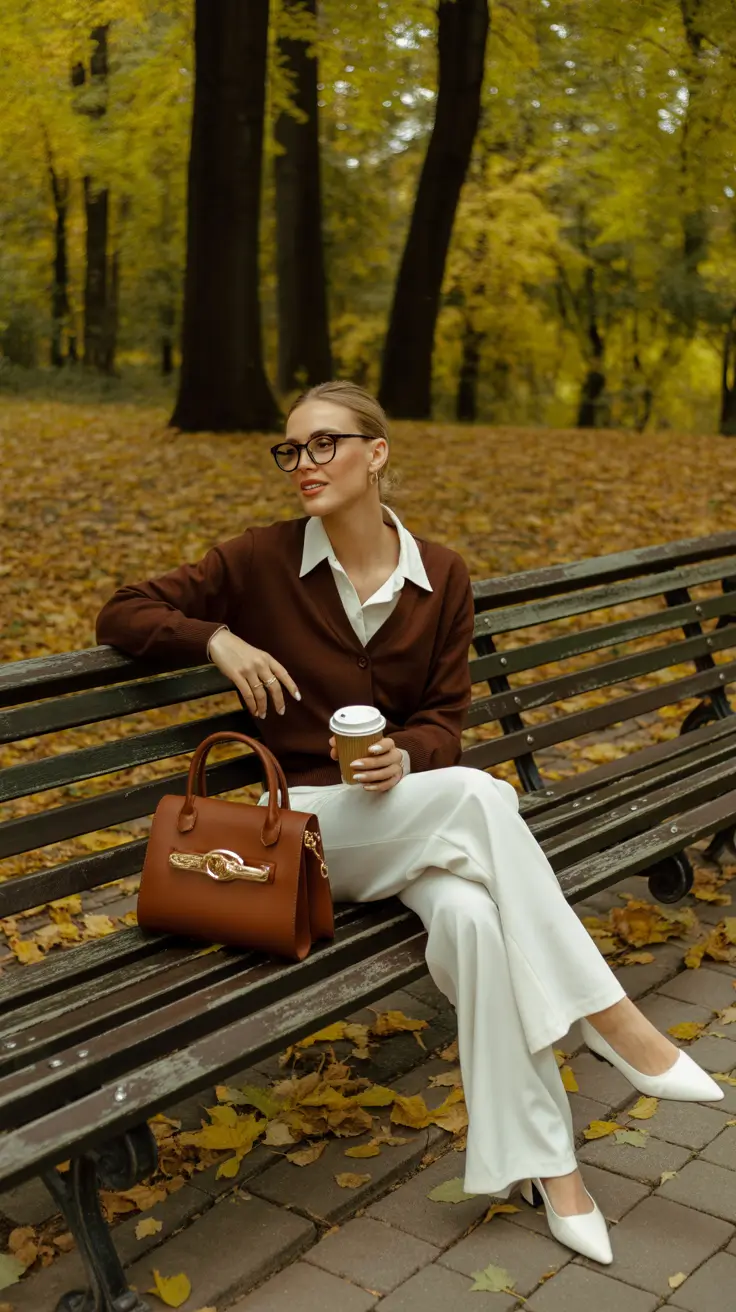 basic outfits 2026 Timeless Coffee Chic