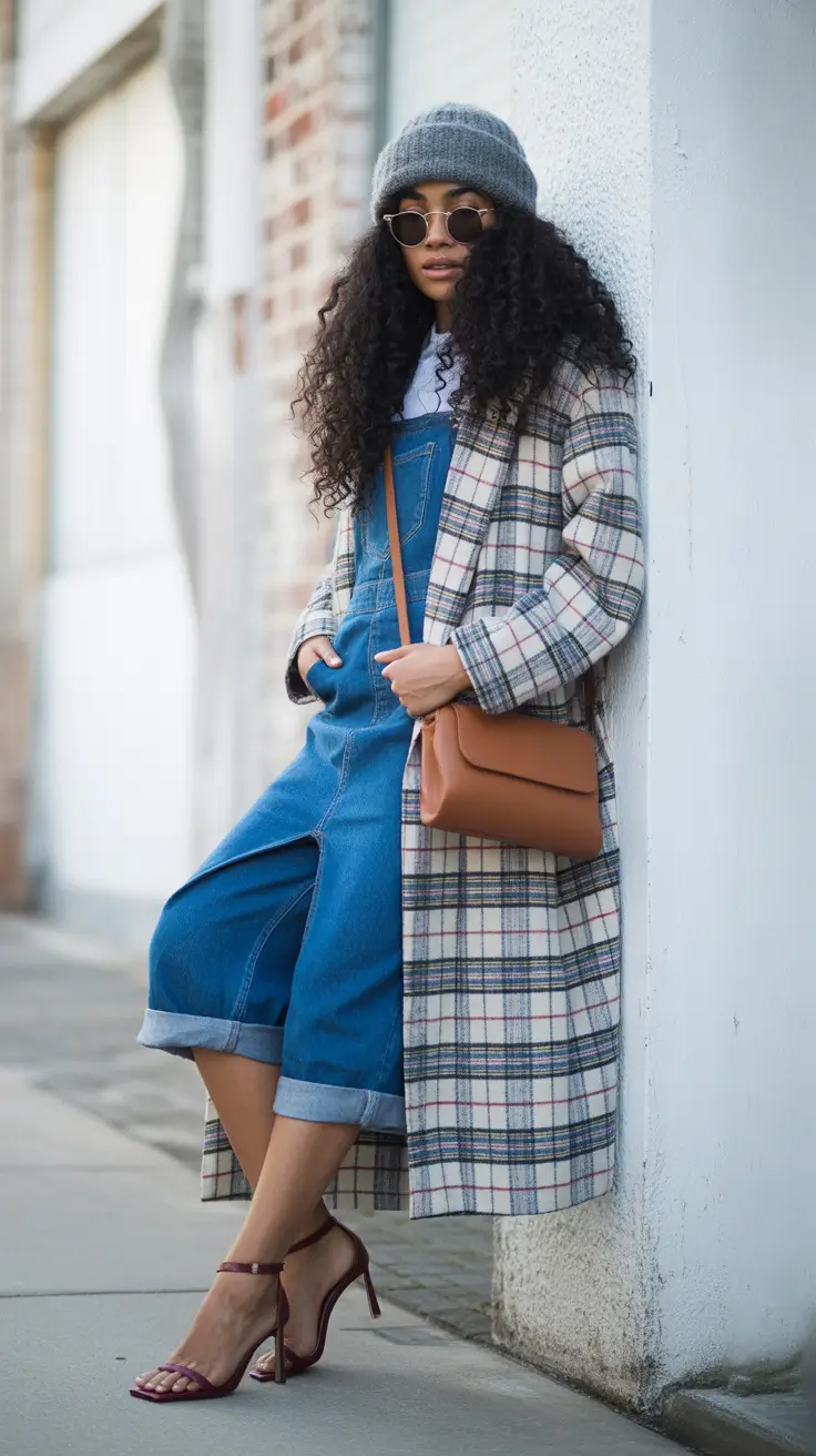 basic outfits 2026 Street-Smart Denim Layers