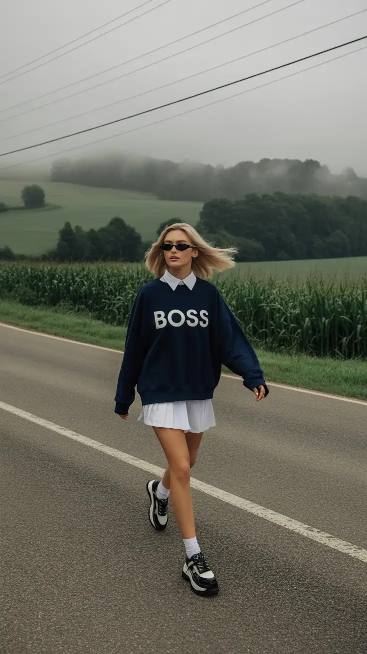 basic outfits 2026 Effortless Boss Energy