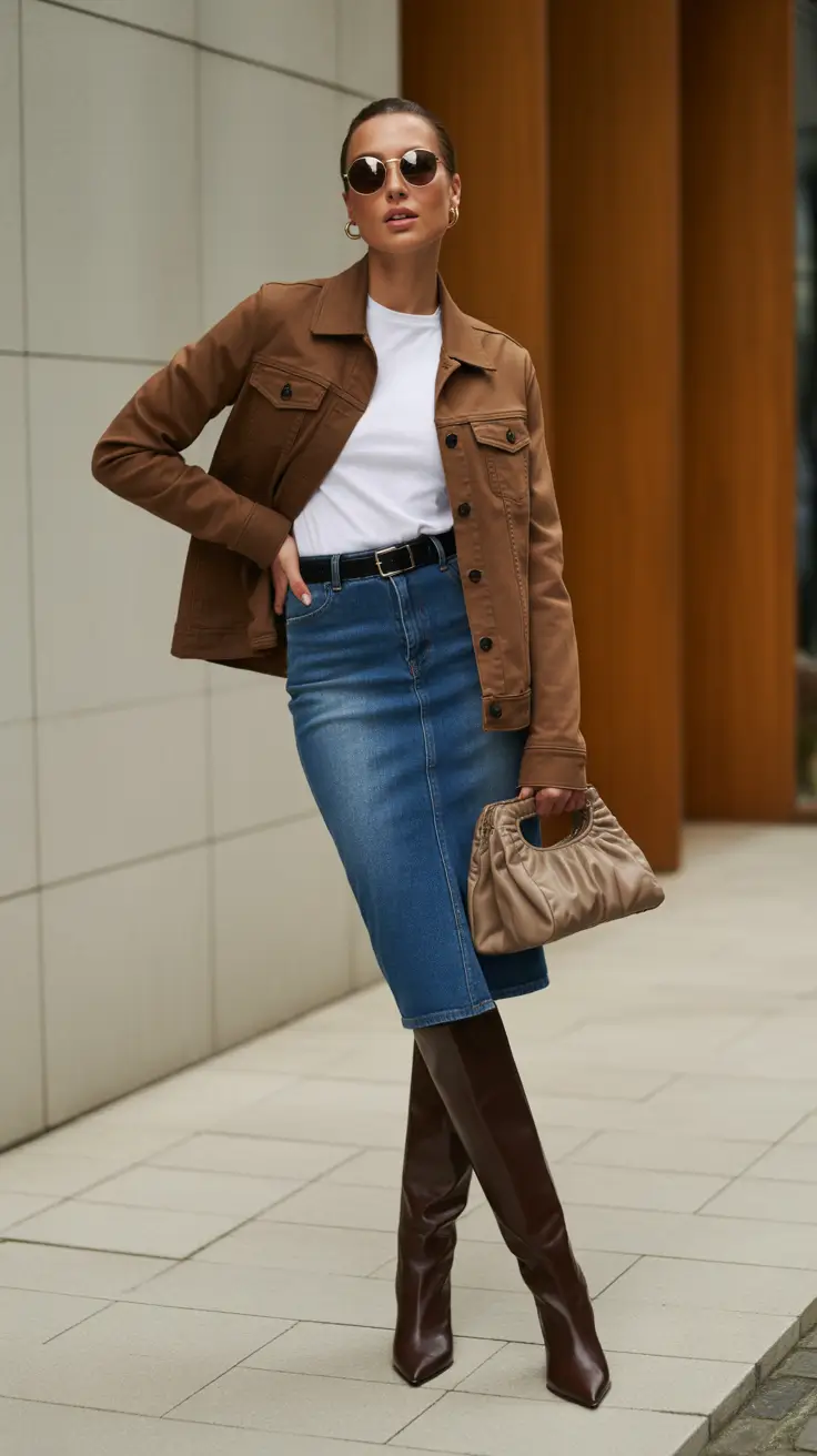 basic outfits 2026 Denim Revival Energy