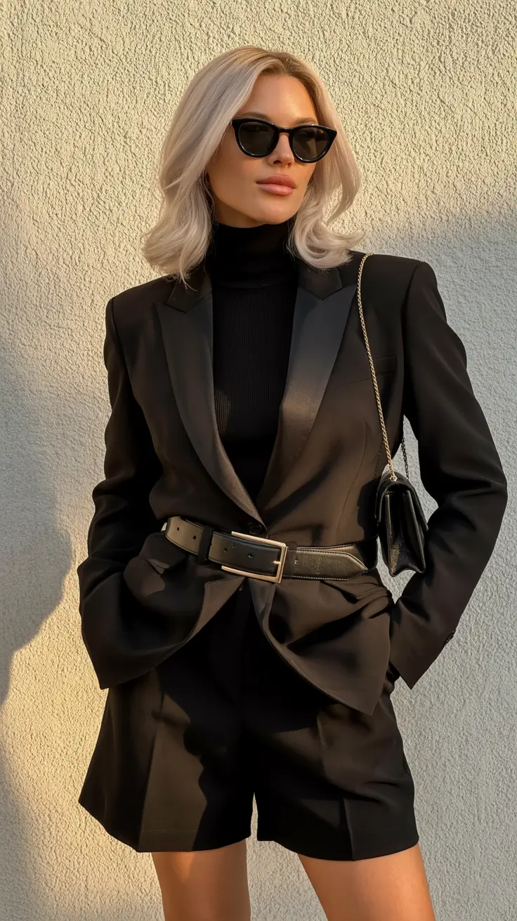 basic outfits 2026 Tailored Power Minimalism