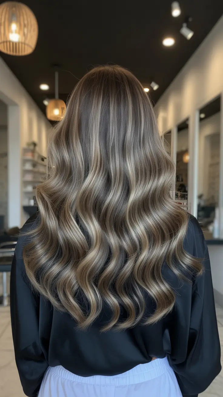 Dark Winter Hair Color 2025-2026 Soft Espresso Waves