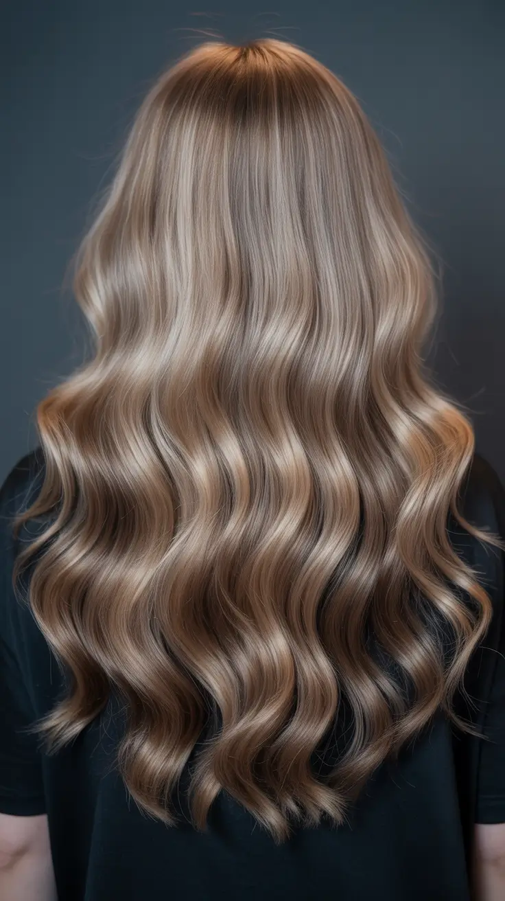 Dark Winter Hair Color 2025-2026 Toasted Almond Blonde