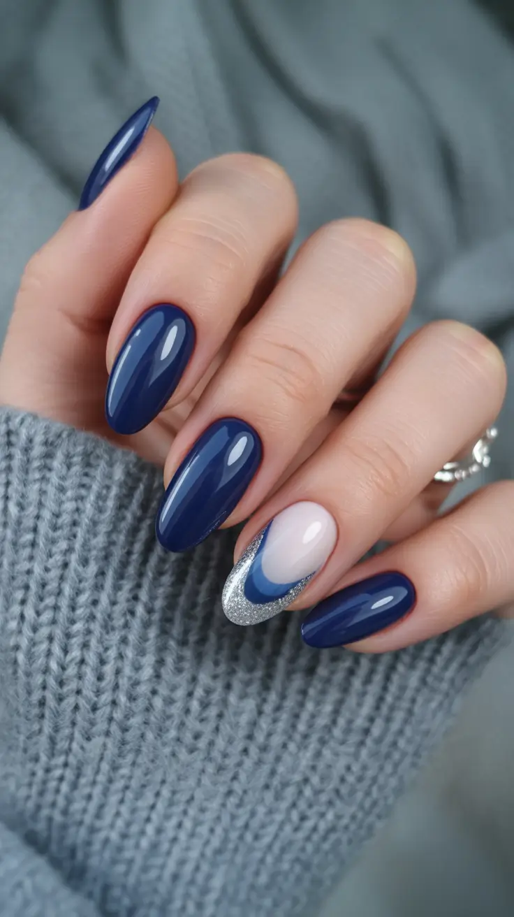 dark-winter-nails-2025-2026 Midnight Sapphire Allure