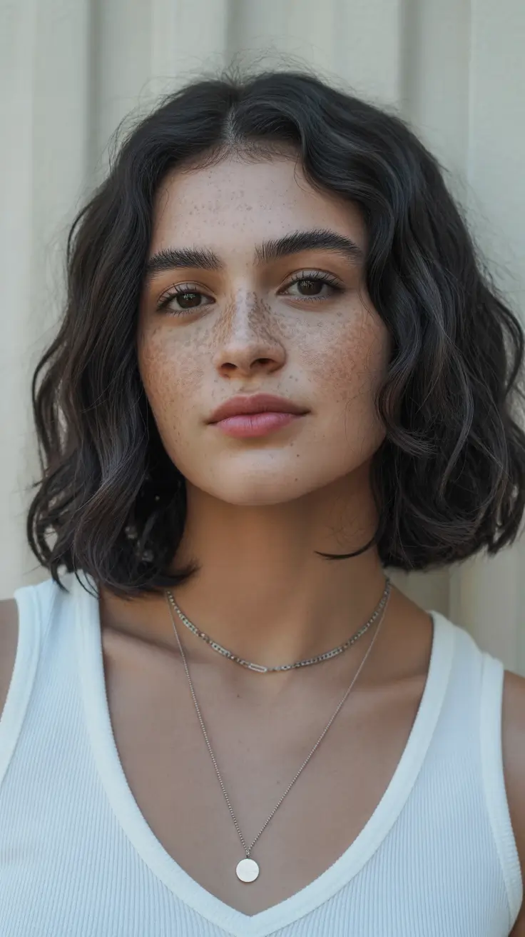 hair colors for soft winter 2025-2026 Espresso Airy Waves