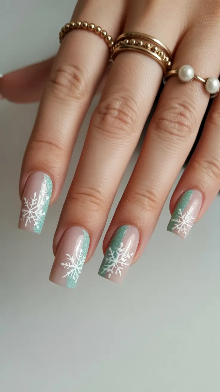 Best Winter Nail Colors 2025–2026 Minted Snowfall