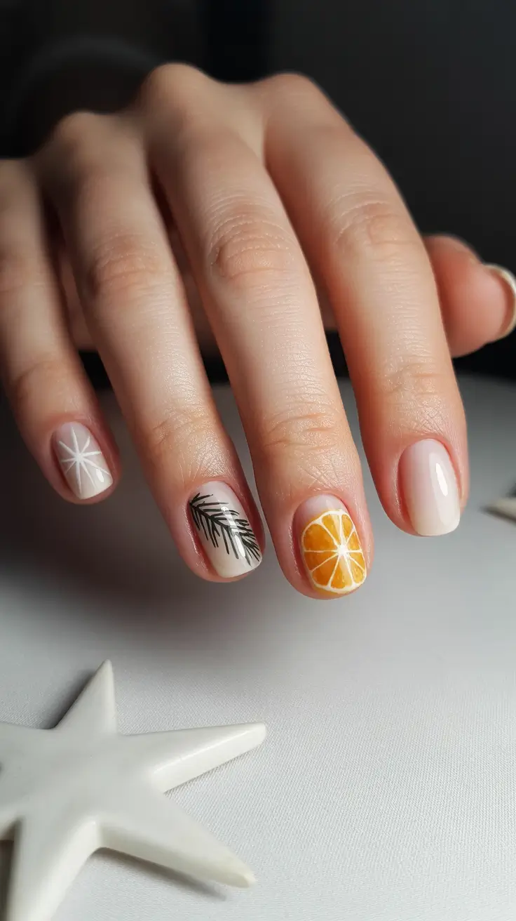 Best Winter Nail Colors Ideas 2025–2026 Citrus & Pine Minimalism